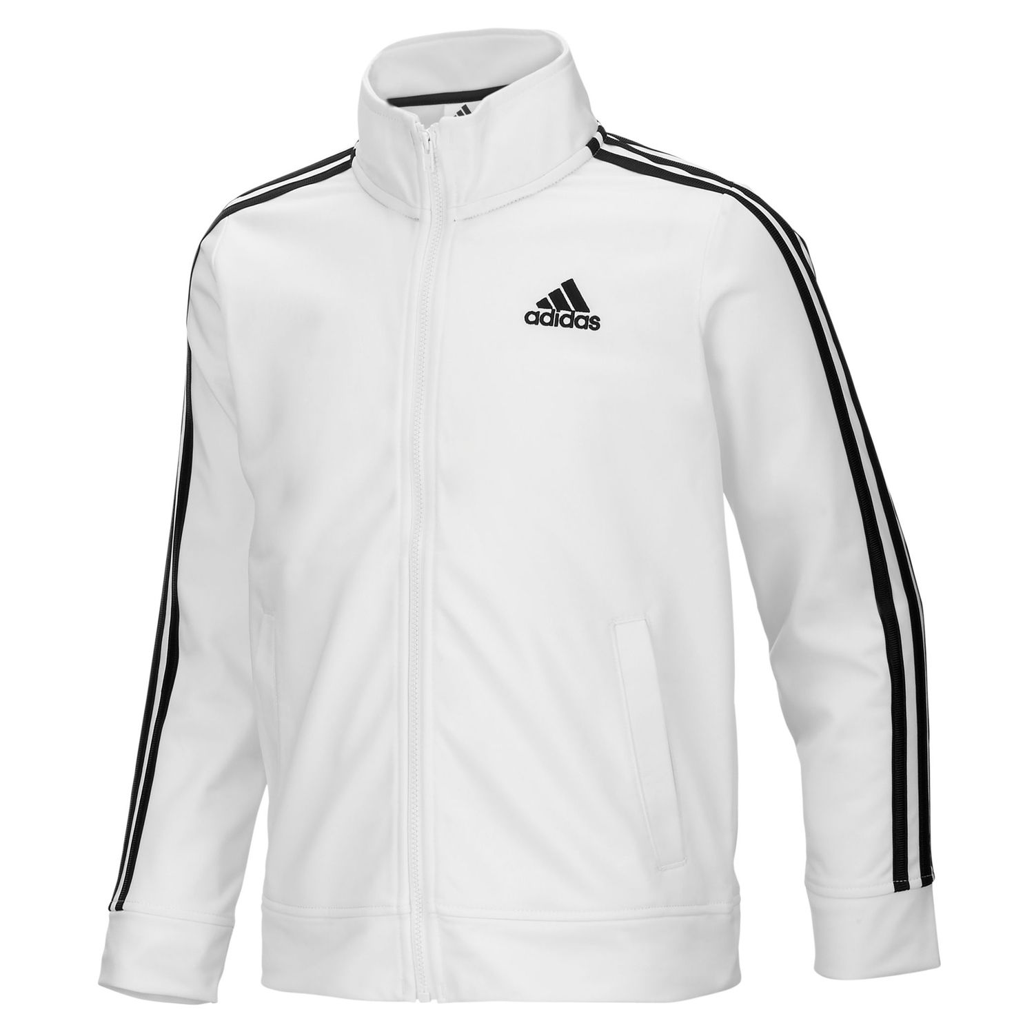 adidas tricot jacket white