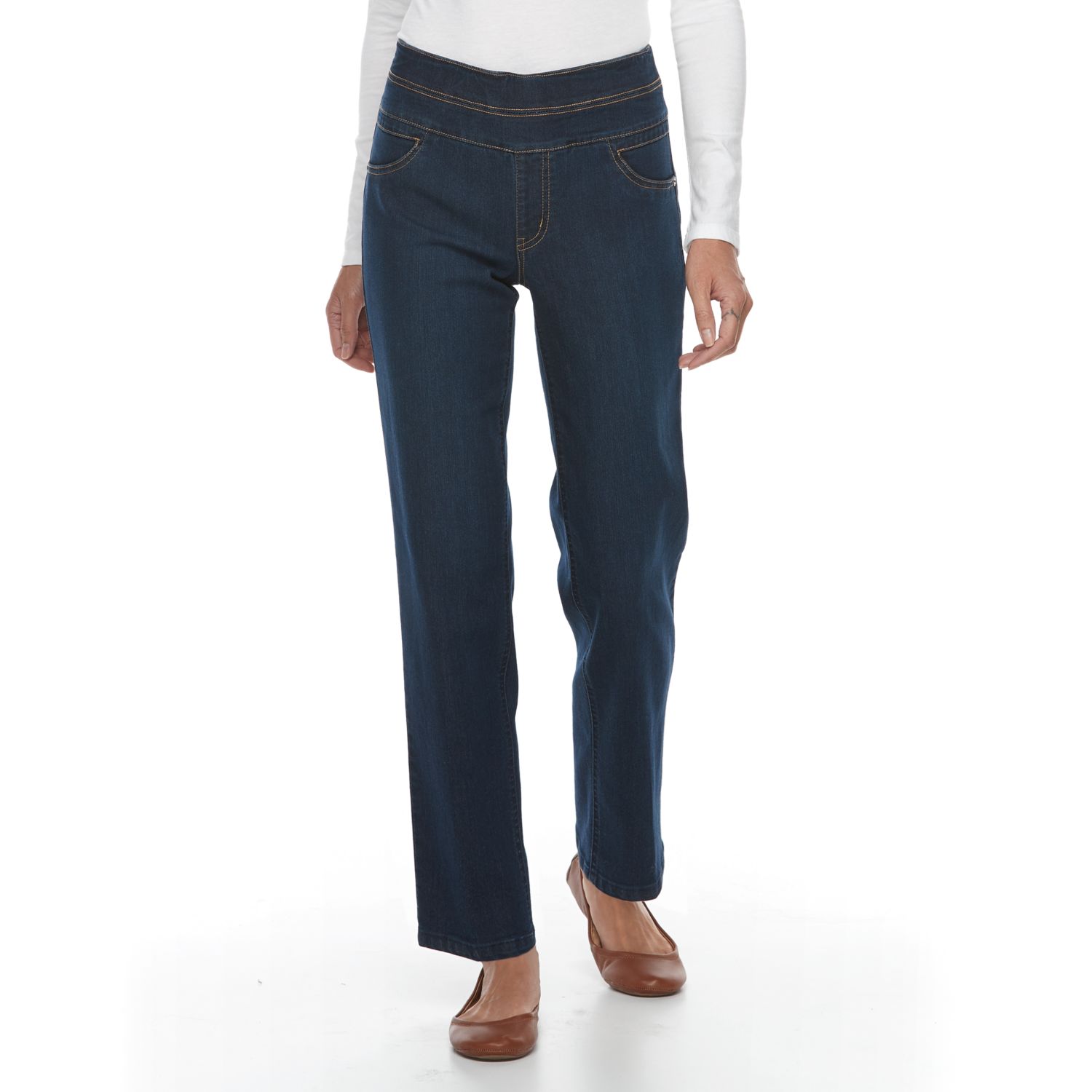 kohls petite pull on jeans
