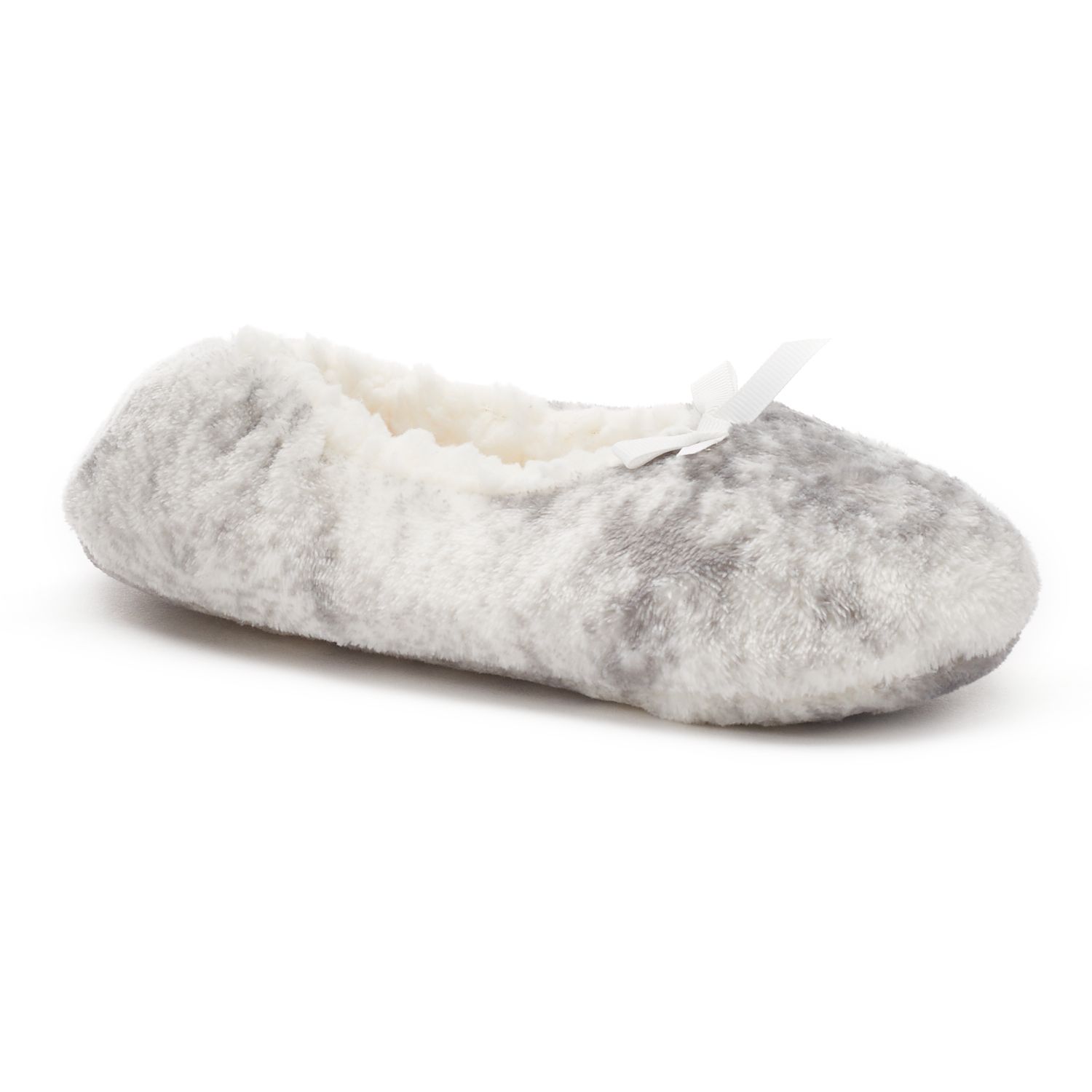 fuzzy ballerina slippers