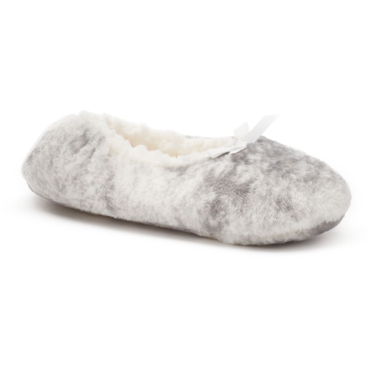 kohls fuzzy slippers