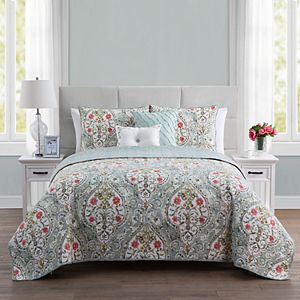 VCNY Evelyn Reversible Quilt Set