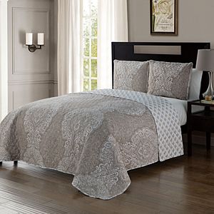 VCNY Quinn Reversible Quilt Set