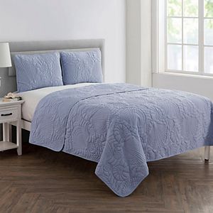 VCNY Shells Quilt Set