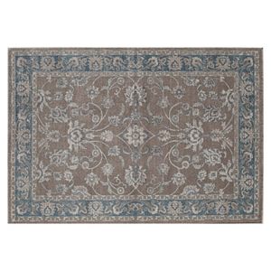 Rugs America Estelle Framed Floral III Rug