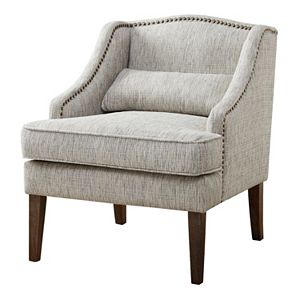 Madison Park Cholet Swoop Arm Accent Chair