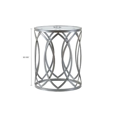 Madison park coen metal end table discount