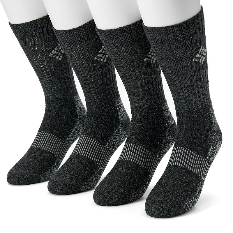 UPC 023616361044 - Extended Size Columbia Moisture-Control Performance Crew Socks, Men's, Size 