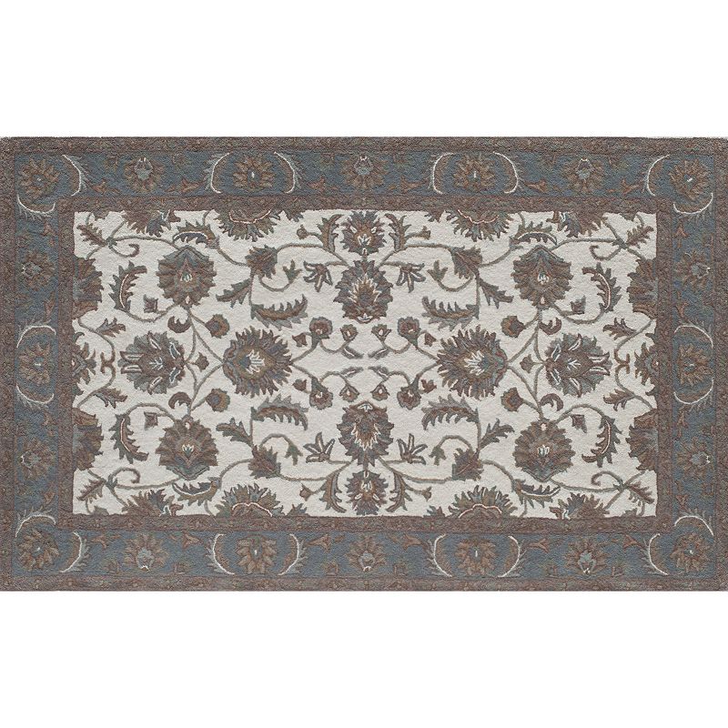 Rugs America New Dynasty Rug, Blue, 5X8 Ft