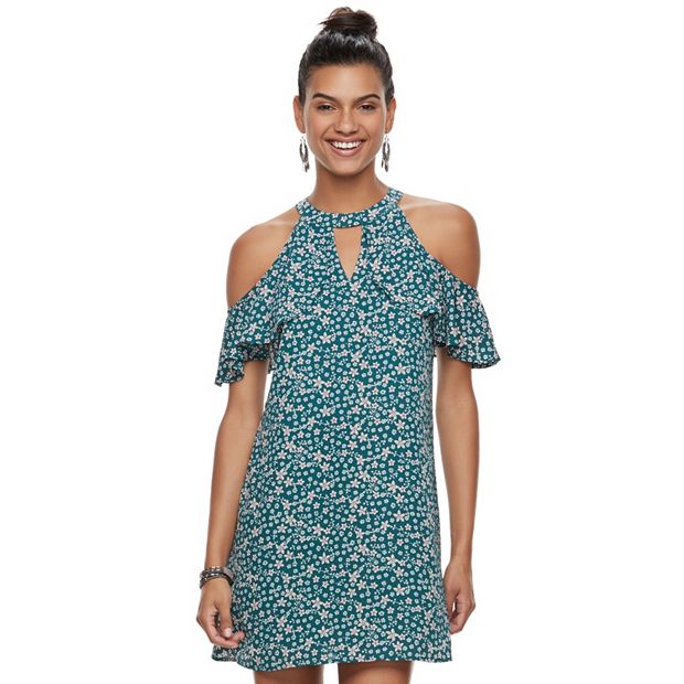 Cold shoulder hot sale dress kohls