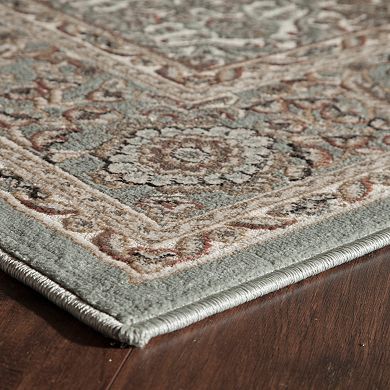 Rugs America Riviera Framed Floral III Rug