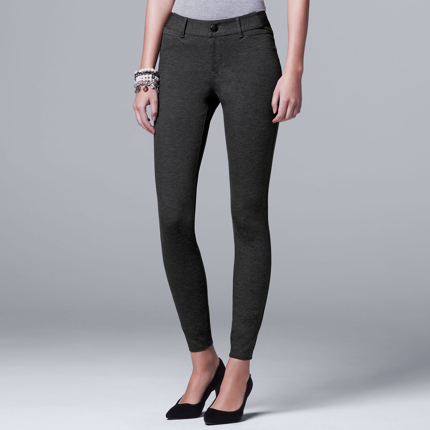 vera wang skinny pants