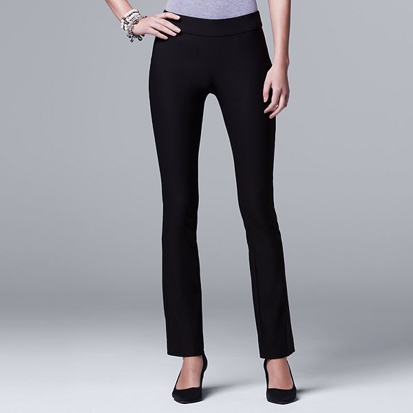 Simply Vera Vera Wang Pull On Casual Pants for Women