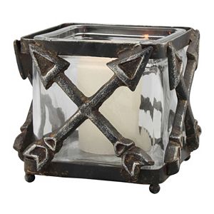Stonebriar Collection Large Arrow Votive Candle Holder