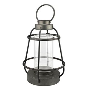 Stonebriar Collection Nautical Lantern Pillar Candle Holder