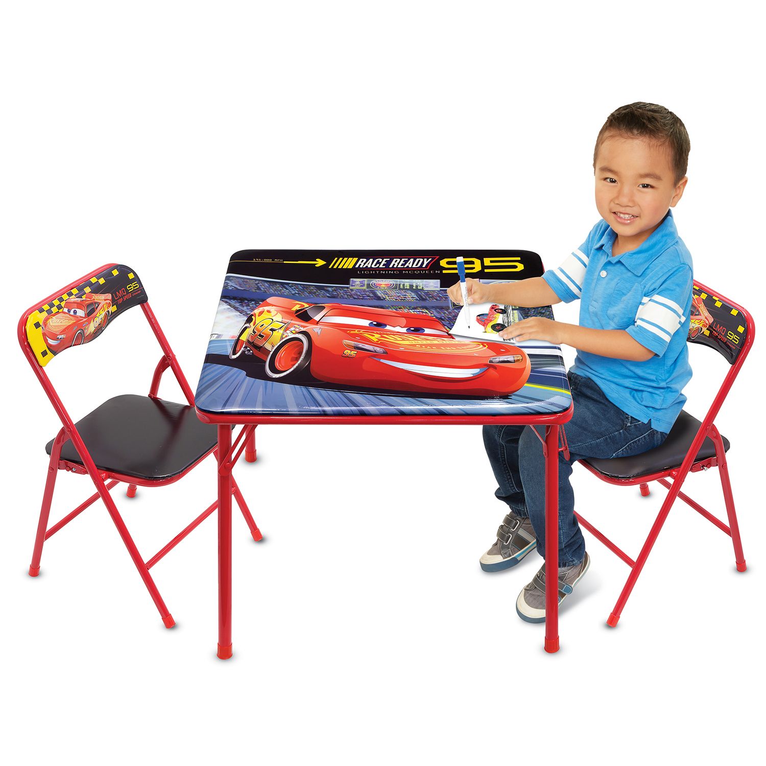 cars 3 table and chair set