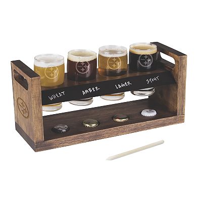 Picnic Time Pittsburgh Steelers Craft Beer Flight