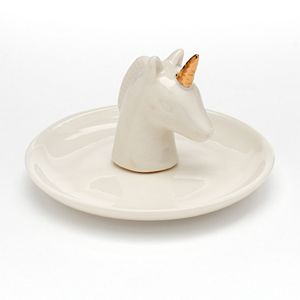 LC Lauren Conrad Unicorn Ring Holder Trinket Tray