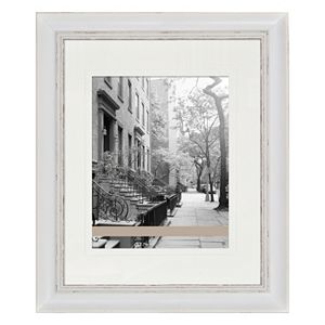 Belle Maison Fashion Gallery Distressed White Frame