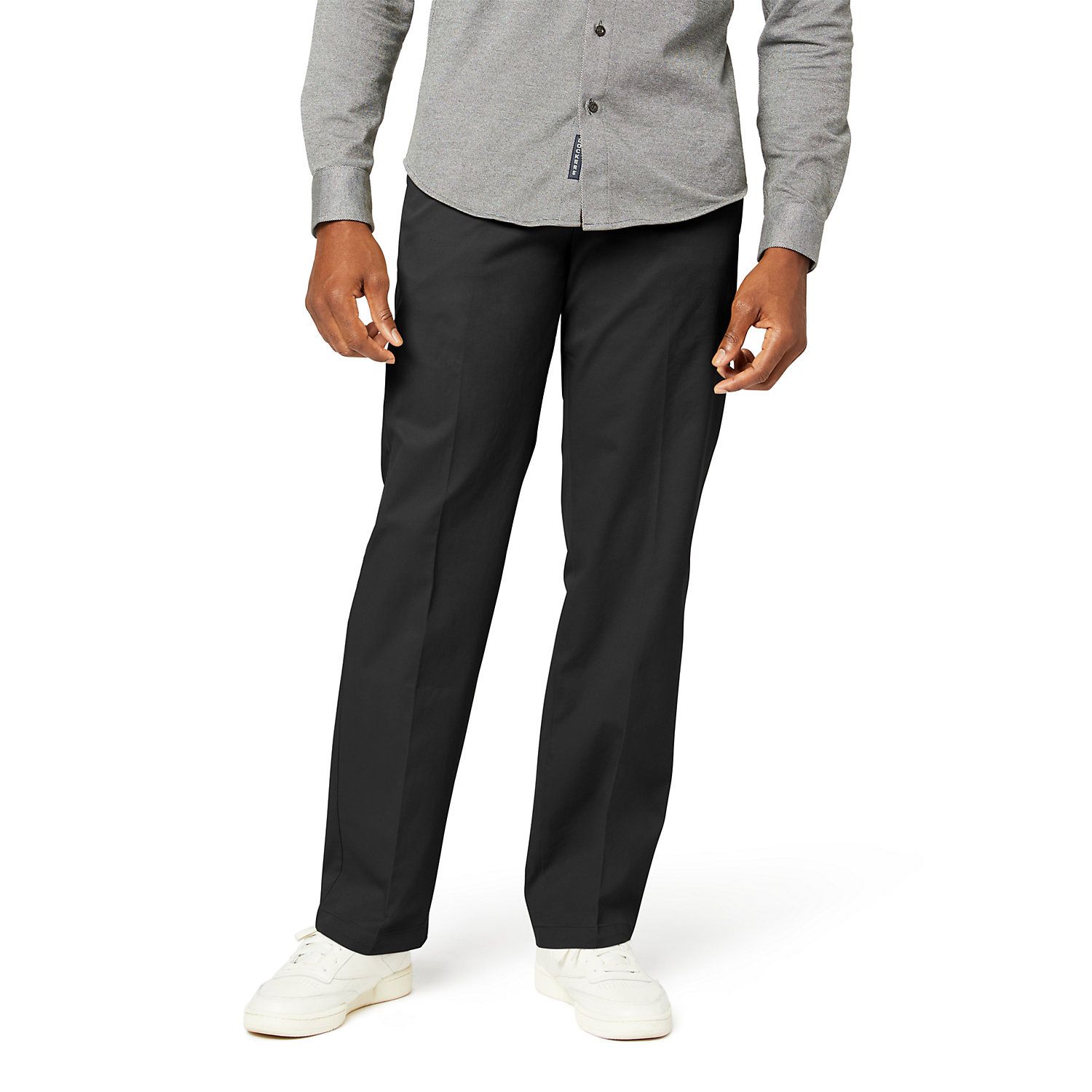 black khakis men's