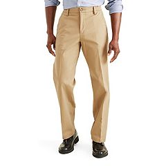 Buy Dockers Men's Comfort Khaki Upgrade Relaxed Fit Pleat Pant, British  Khaki, 30x30 at