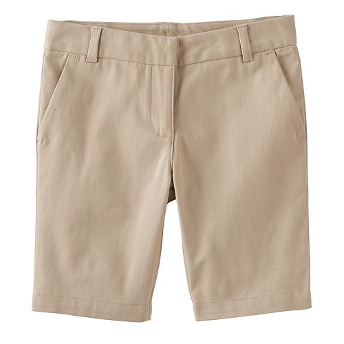 Girls 4-16 Chaps Skinny Bermuda Shorts