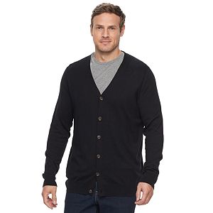Big & Tall Croft & Barrow® True Comfort Classic-Fit Easy-Care Cardigan Sweater