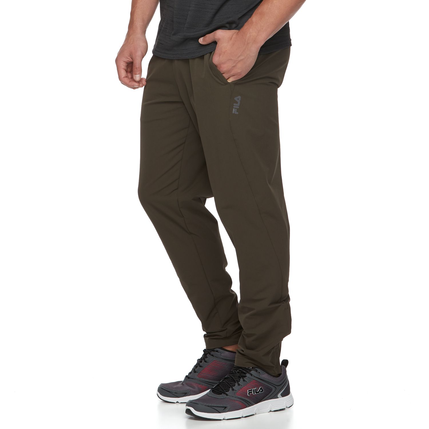 men's fila sport fleece 2.0 tapered jogger pants