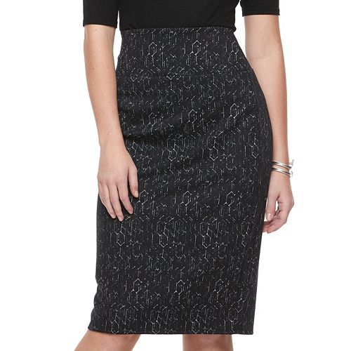 Women's Apt. 9® Tummy Control Pull-On Pencil Skirt