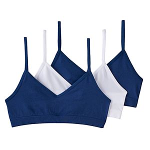 Girls 7-16 Maidenform 3-pk. Seamless Cropped Bras