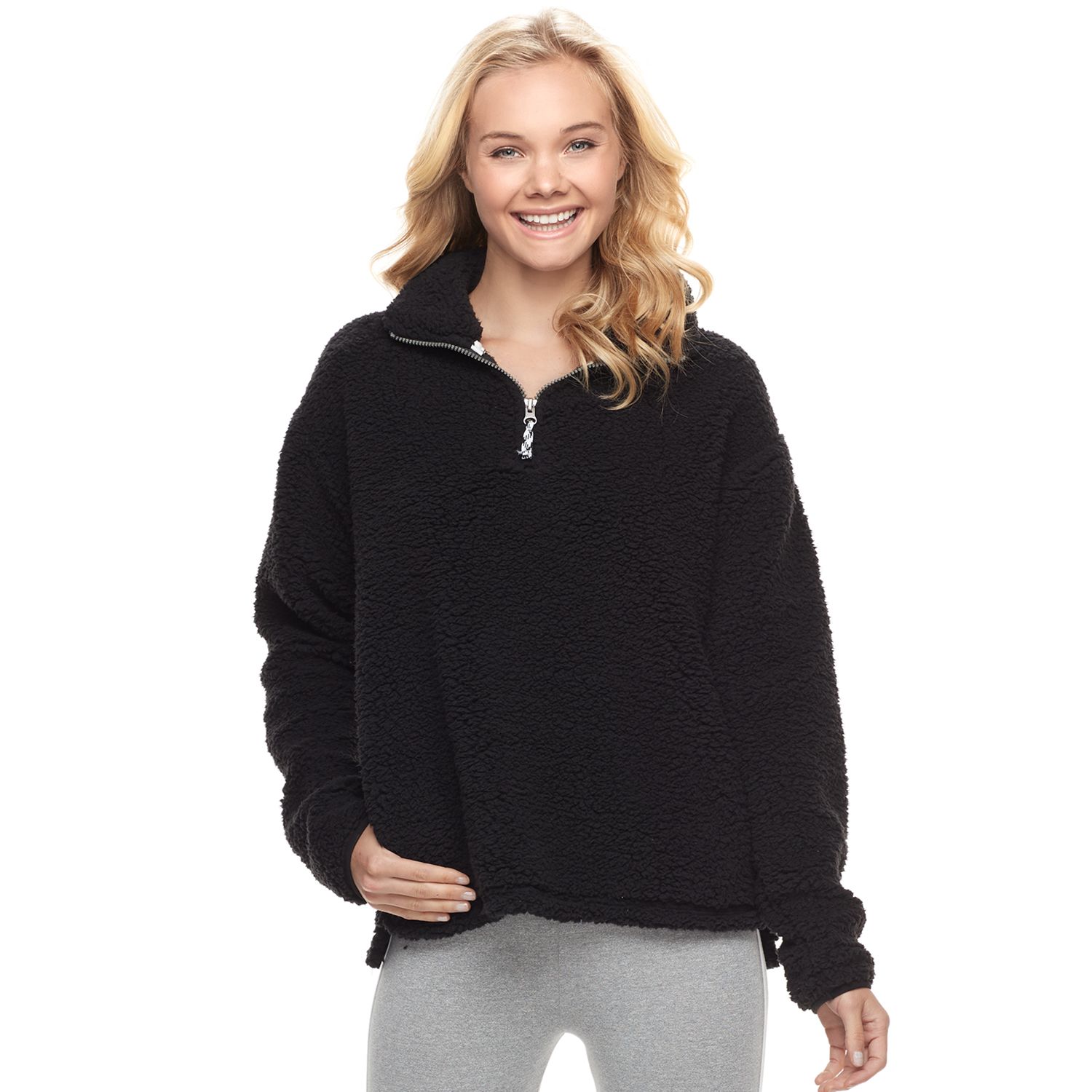 juniors sherpa pullover