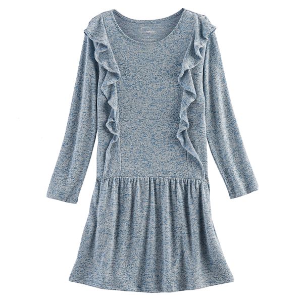 Girls 4-12 Sonoma Goods For Life® Cascading Ruffle Dress