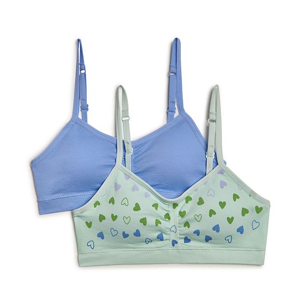 Front Button Bra Girls Training Bras 10-12 Years Old Womens Bras