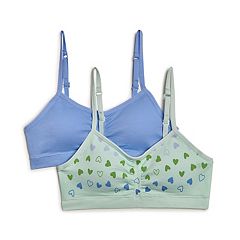 Fruit of the Loom Girls' Seamless Trainer Bra with Removable
