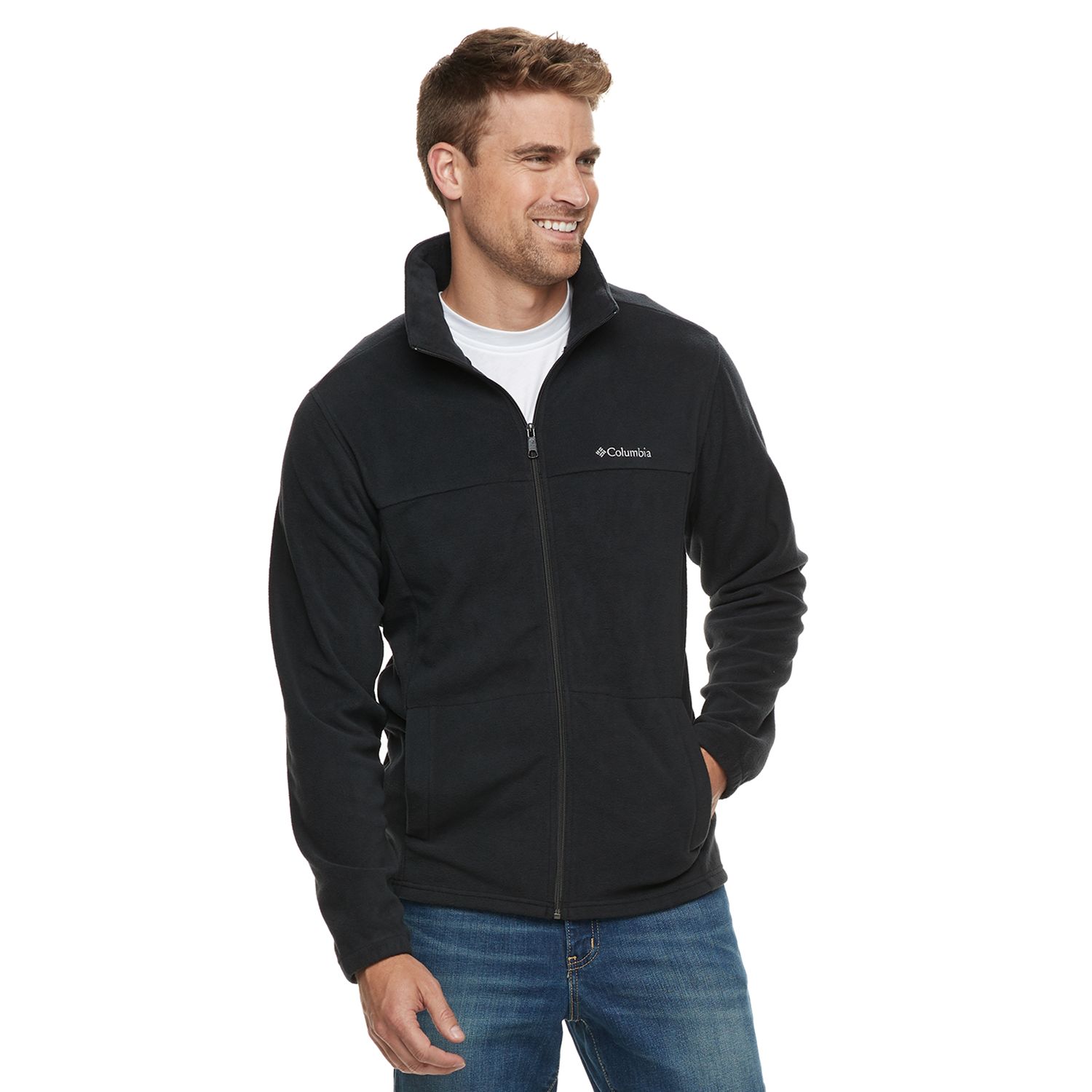 men's columbia fort spencer stretch fleece jacket