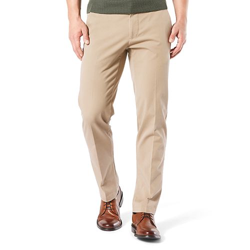 khaki smart joggers