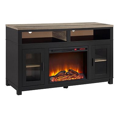 Ameriwood Carver Electric Fireplace TV Stand