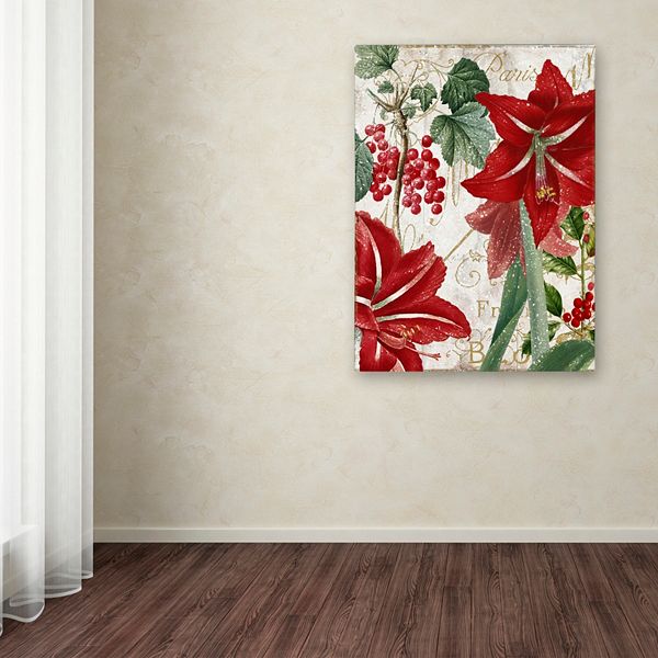 Trademark Fine Art Amaryllis 