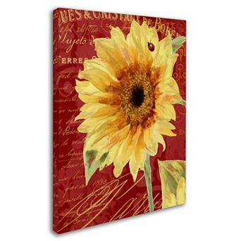 Trademark Fine Art Ladybug Canvas Wall Art