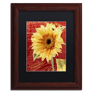 Trademark Fine Art Ladybug Framed Wall Art