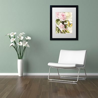Trademark Fine Art Flora Bella Black Framed Wall Art