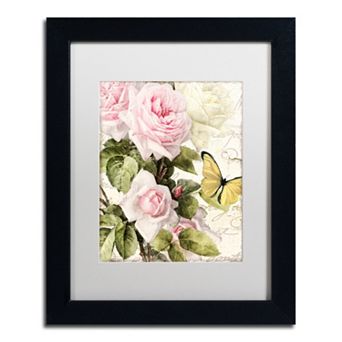 Trademark Fine Art Flora Bella Black Framed Wall Art