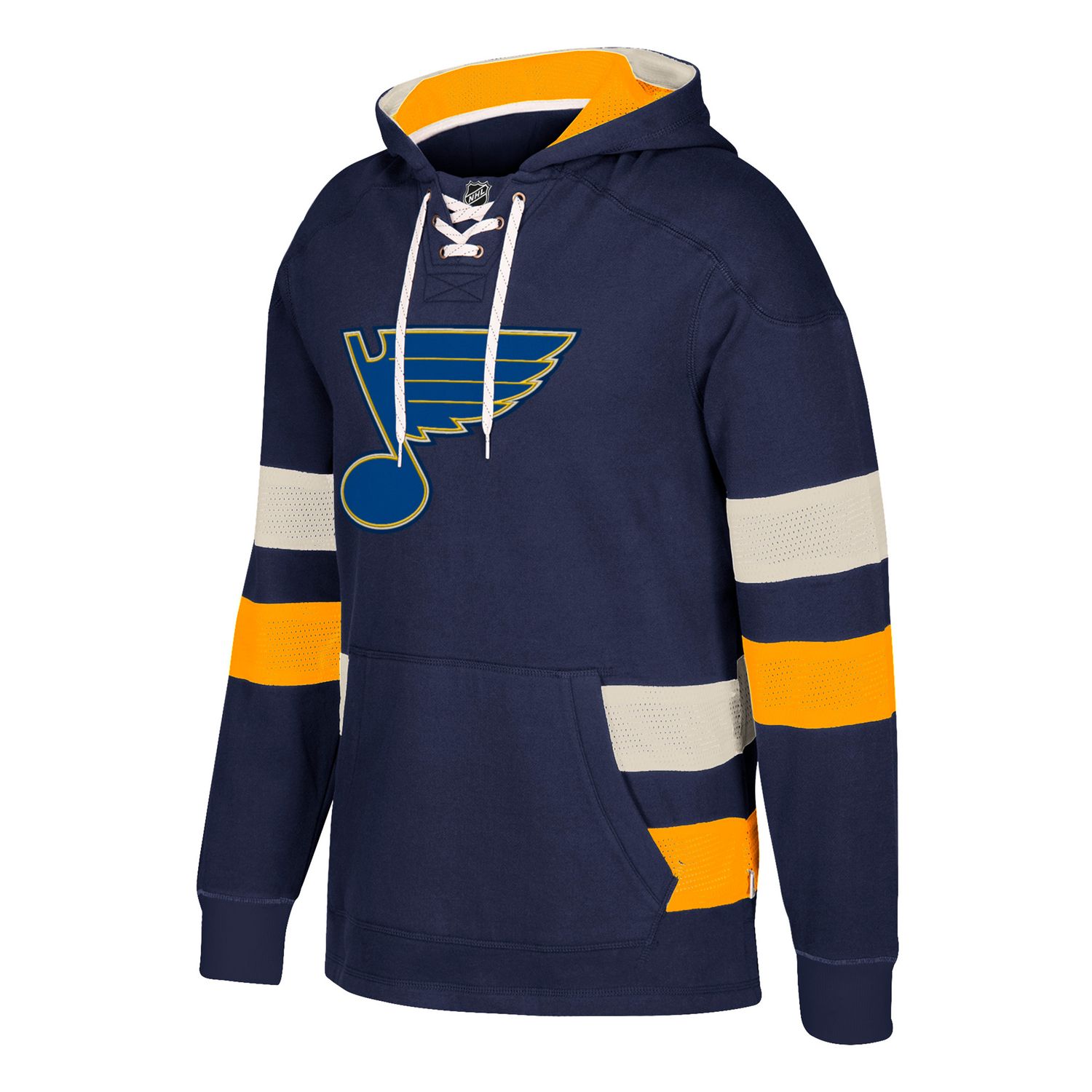 blues jersey hoodie