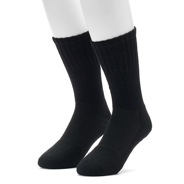 Men's GOLDTOE PowerSox 2-pack Midweight Crew Socks