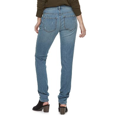 Women's Sonoma Goods For Life™ Supersoft Midrise Stretch Curvy Skinny Jeans