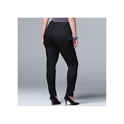 Plus Size Simply Vera Vera Wang Skinny Jeans