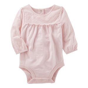 Baby Girl OshKosh B'gosh® Eyelet Bodysuit