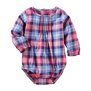 Baby Girl OshKosh B'gosh® Plaid Bodysuit
