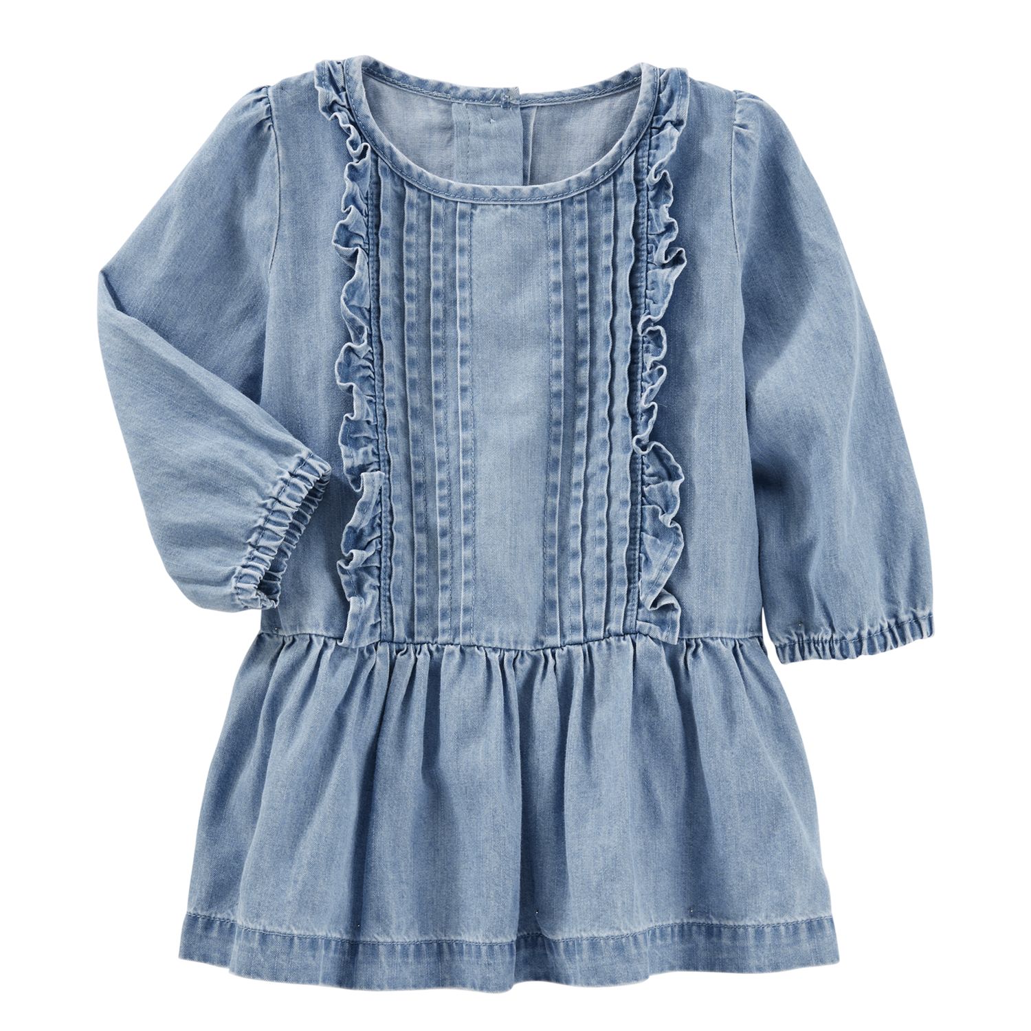 baby girl chambray dress