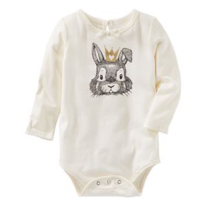 Baby Girl OshKosh B'gosh® Bunny Rabbit Bodysuit