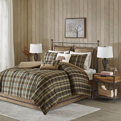 Woolrich Hadley Plaid Comforter Set and Bedskirt